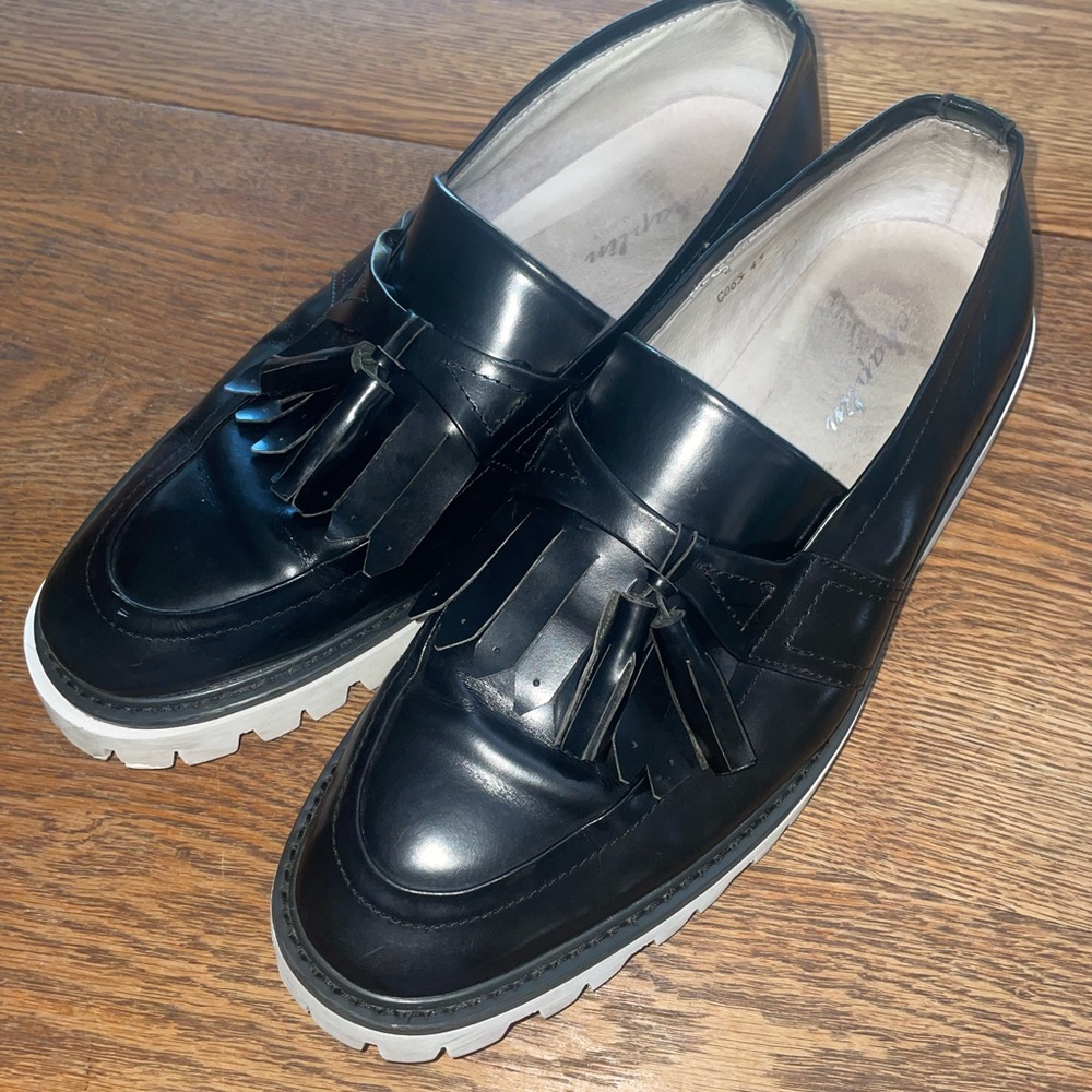 Chaplin Hand Made Men's Lug Sole Leather Loafer